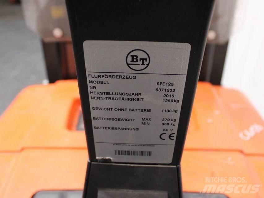 BT SPE 125 Empilhador para operador externo