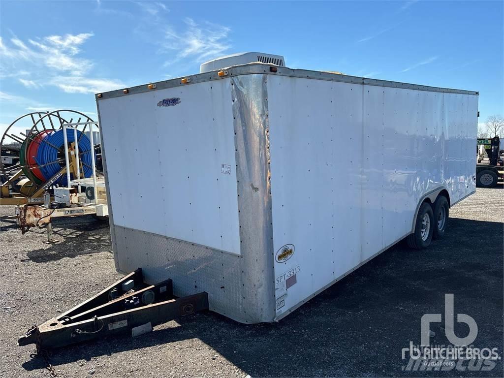  24 ft T/A Reboques de caixa fechada