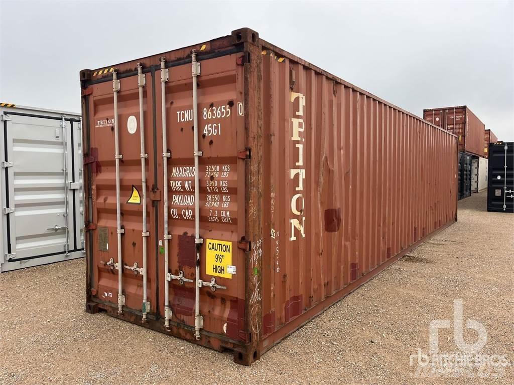  40 ft High Cube Contentores especiais