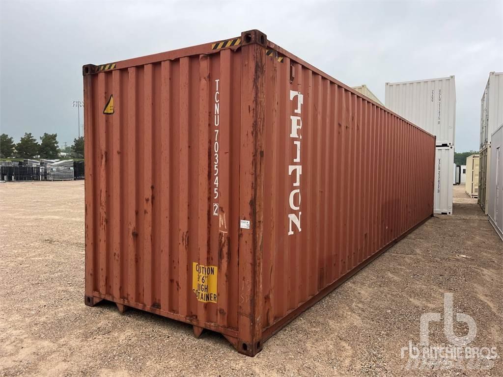  40 ft High Cube Contentores especiais