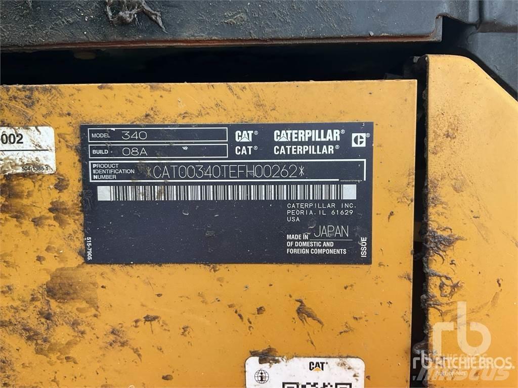 CAT 340 Escavadeiras de esteiras