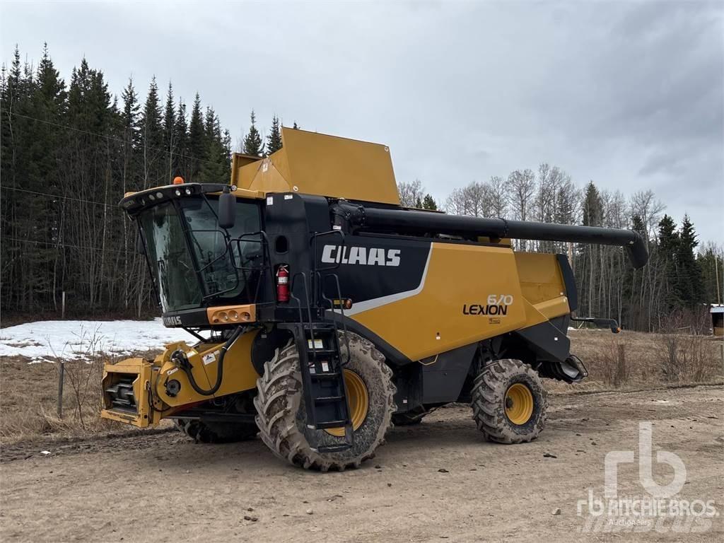 CLAAS 670 Ceifeiras debulhadoras
