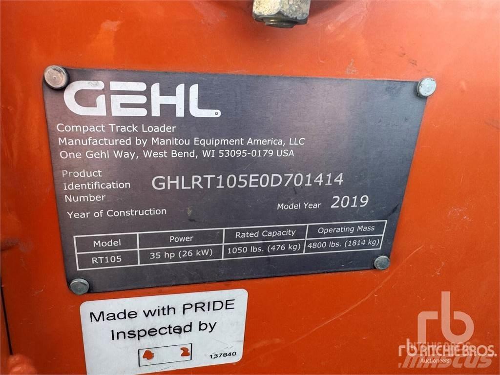Gehl RT105 Minicarregadeiras