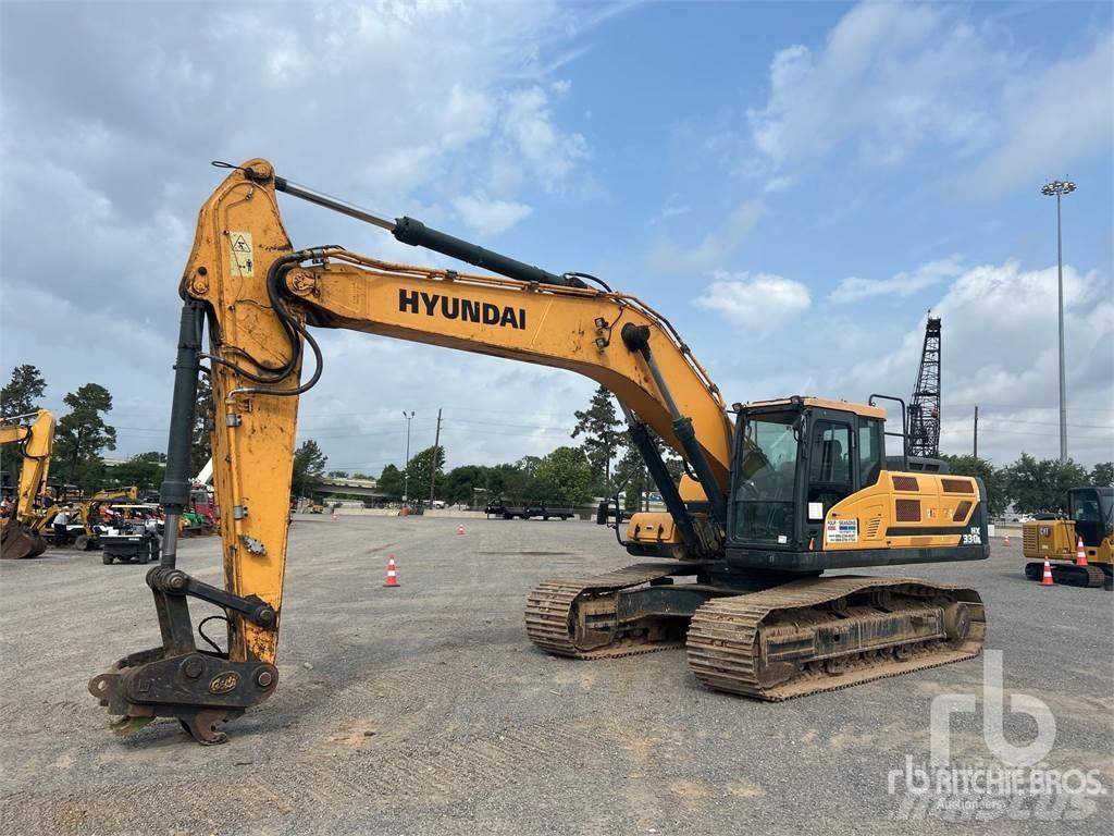 Hyundai HX330L Escavadeiras de esteiras
