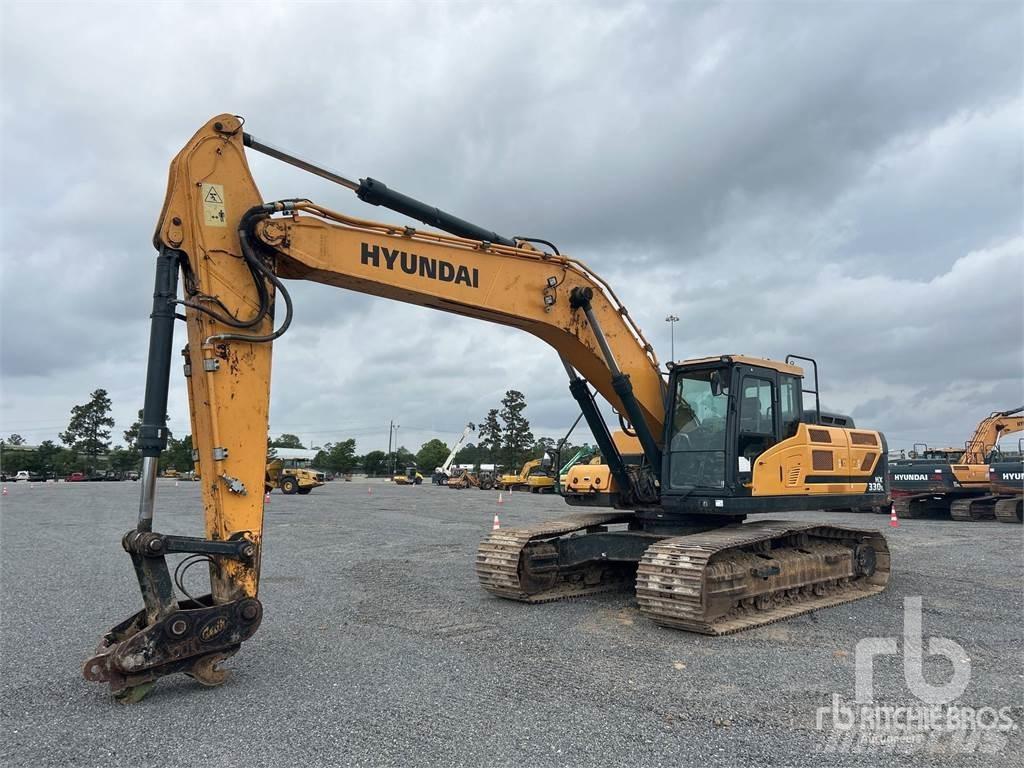 Hyundai HX330L Escavadeiras de esteiras