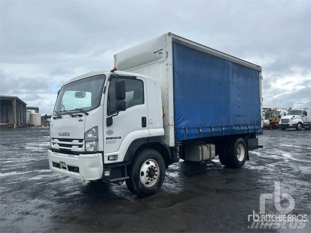 Isuzu FTR Camiões caixa cortinas laterais