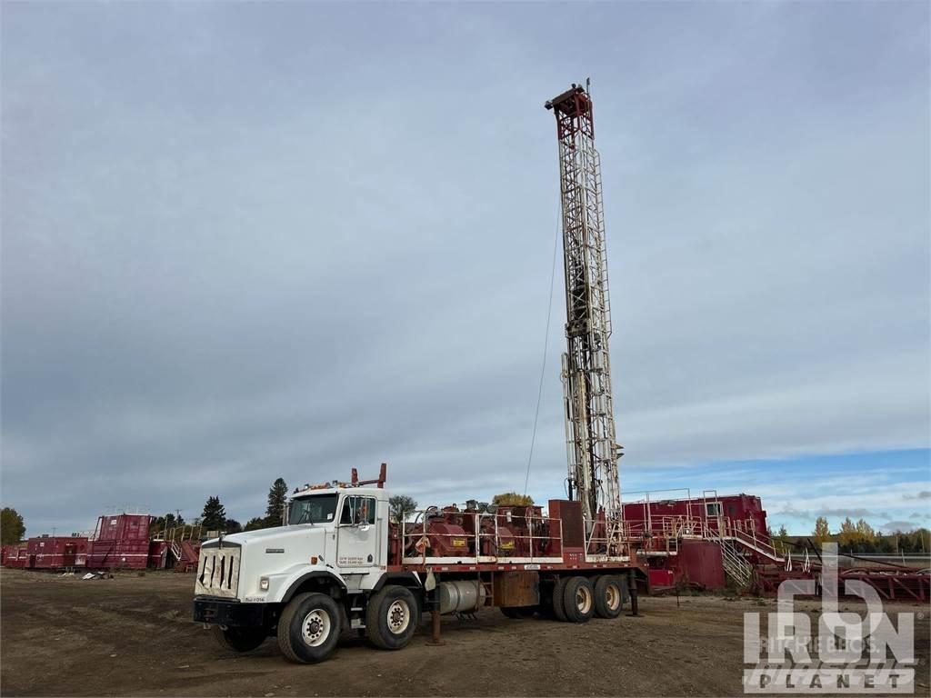Kenworth T800 Camiões de sonda de perfuração móvel