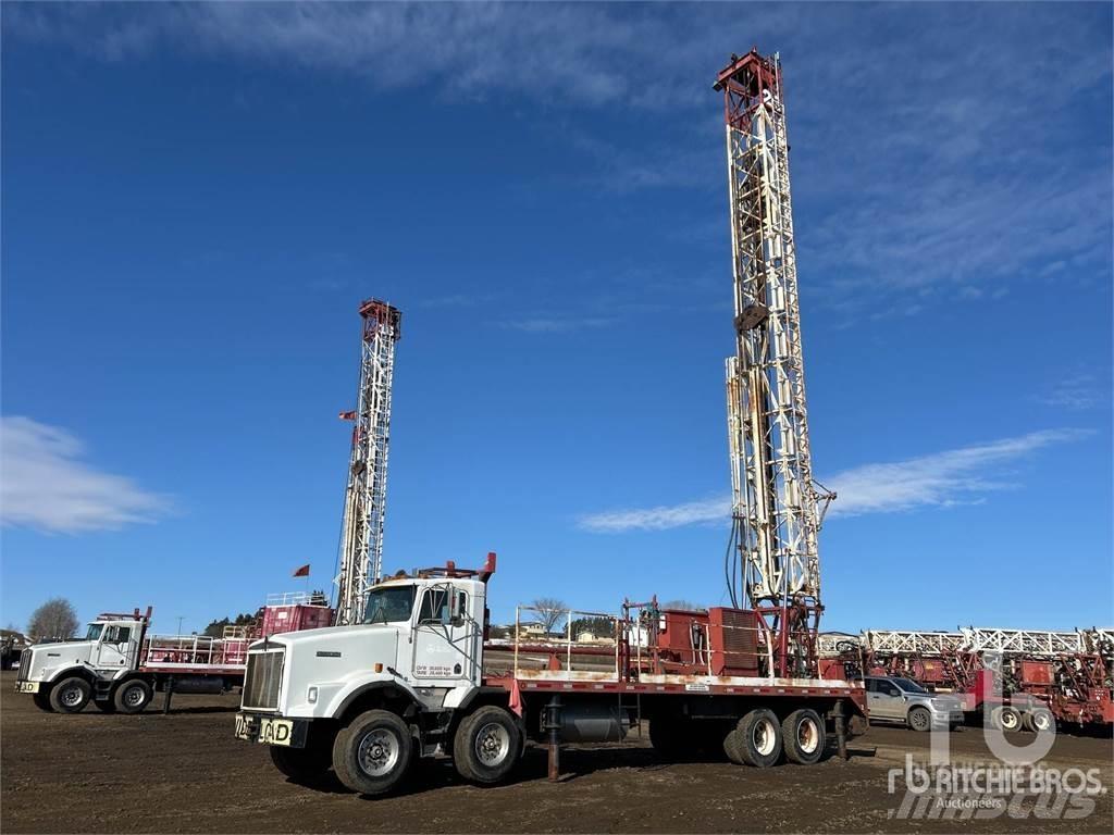 Kenworth T800 Camiões de sonda de perfuração móvel