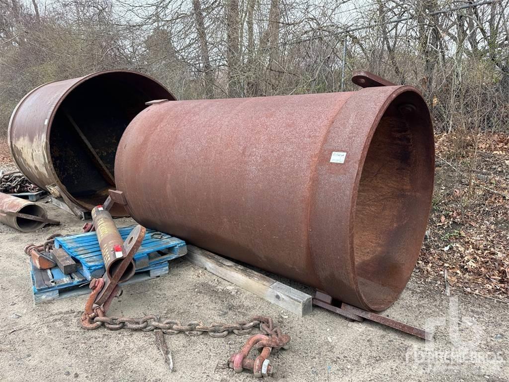  Muck Bucket Peças e equipamento de gruas