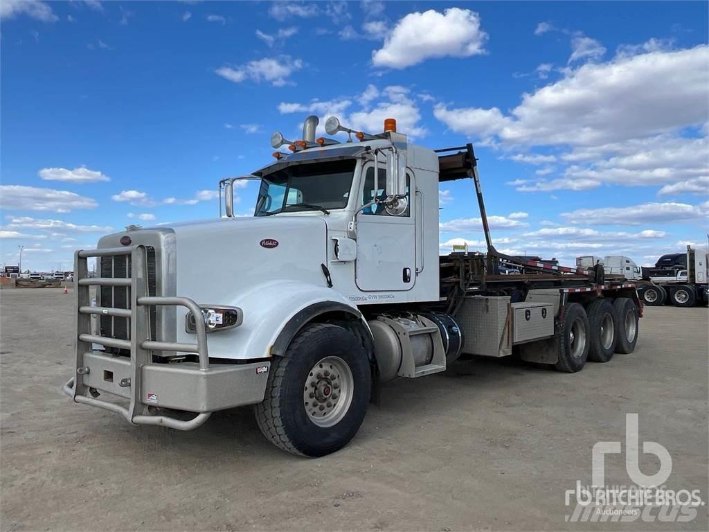 Peterbilt 367 Camiões caixa desmontável com elevador de cabo