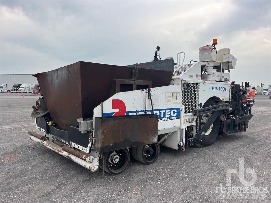 Roadtec RP190E Espalhadoras de asfalto