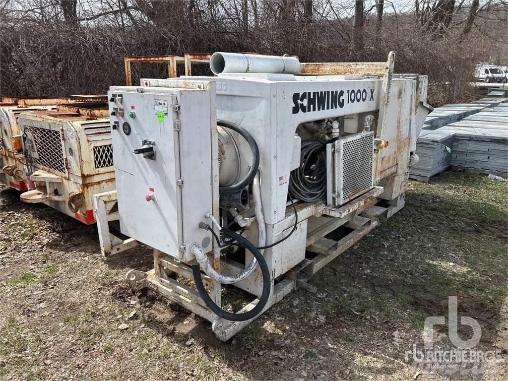 Schwing WP1000X Bombas de betonagem