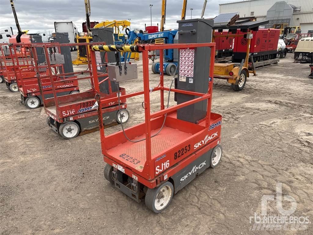 SkyJack SJ16 Guinchos elevação, guinchos e elevadores materiais