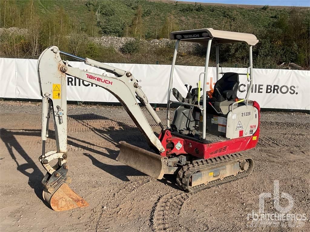 Takeuchi TB216 Miniescavadeiras