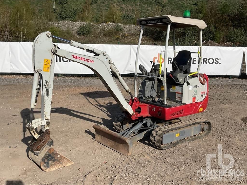 Takeuchi TB216 Miniescavadeiras