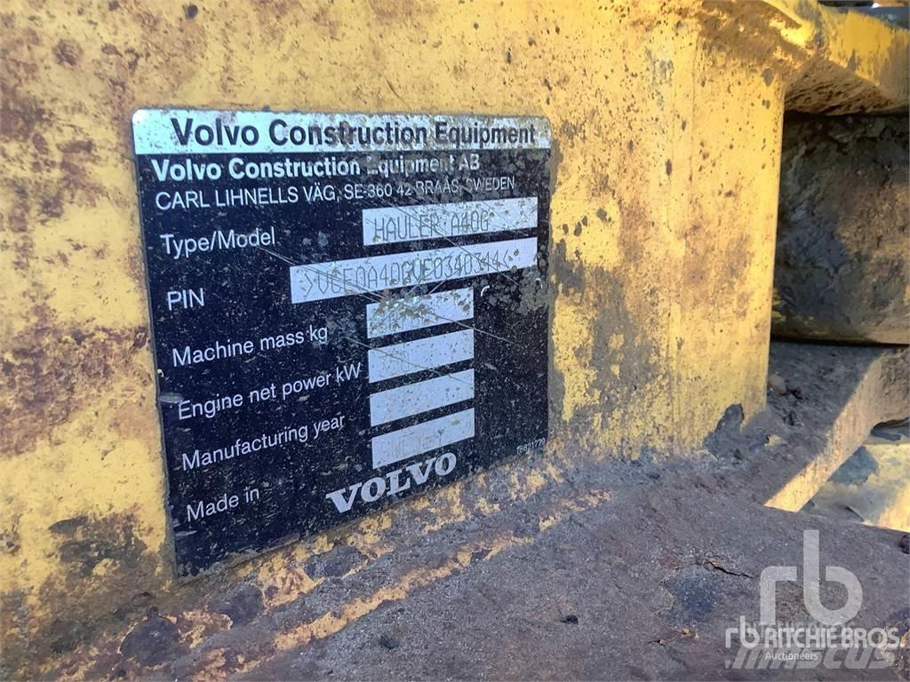 Volvo A40G Caminhões articulados