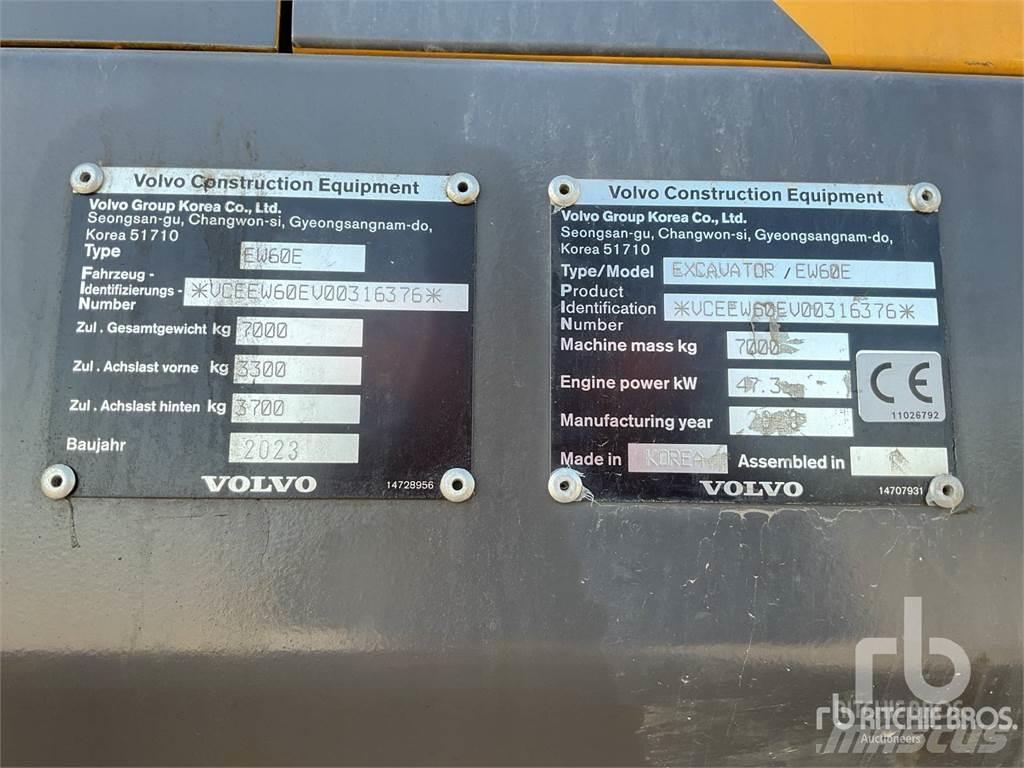 Volvo EW60E Escavadoras de rodas