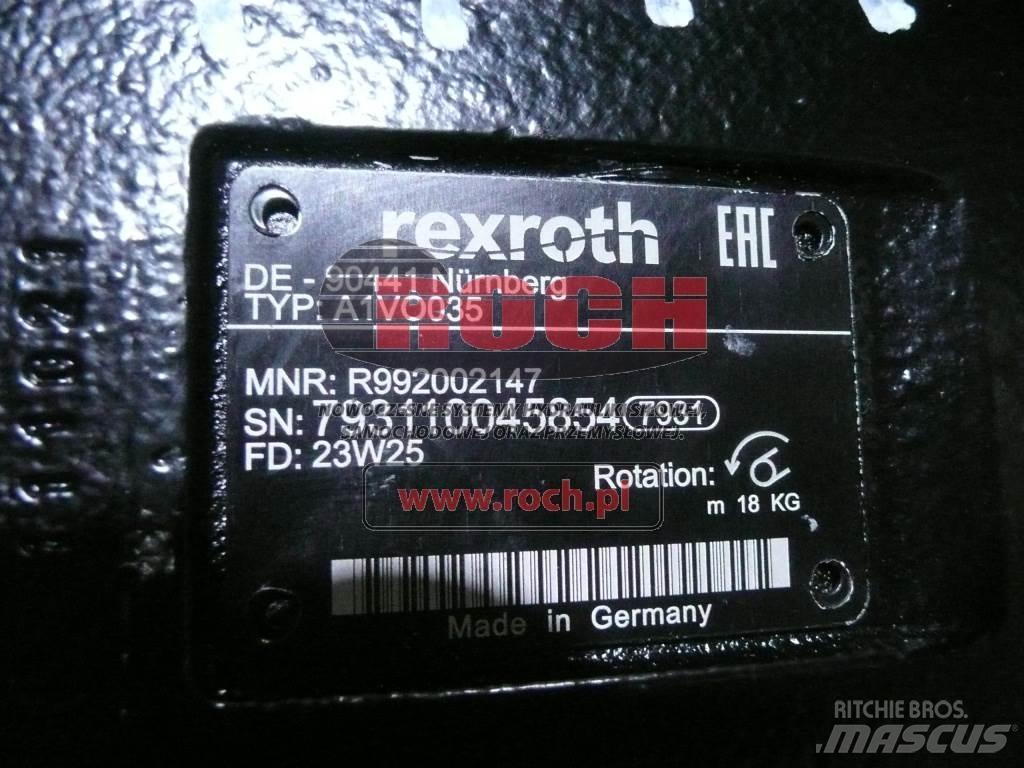 Rexroth L A1VO035 Hidráulica