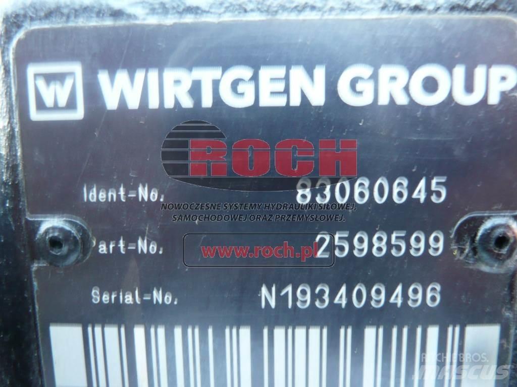 Wirtgen 83060645 2598599 Hidráulica