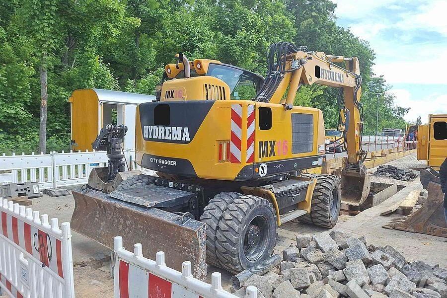 Hydrema MX 15 Escavadoras de rodas