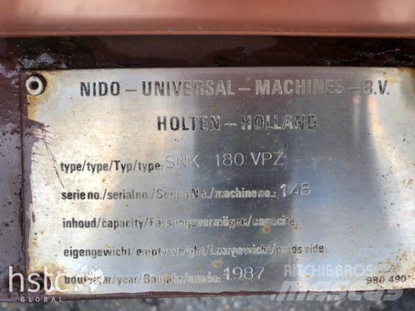 Schmidt Nido SNK 180 Lâminas de neve e arados