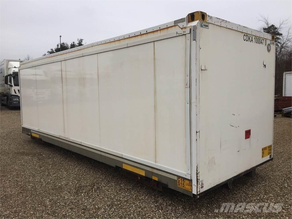 7450 mm med rulleport Semi-Reboques Caixa Fechada