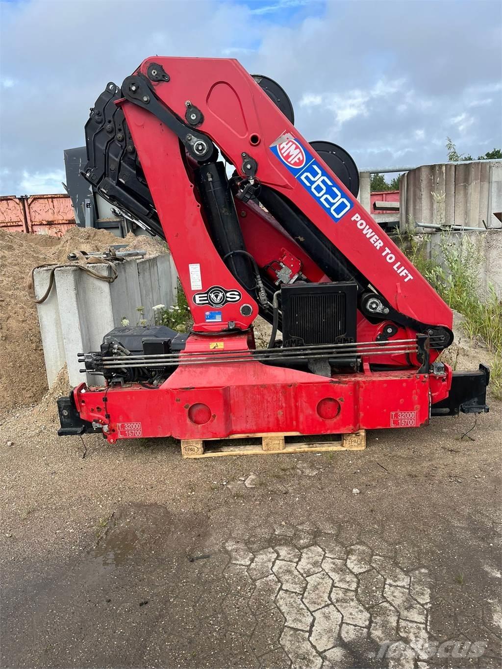 HMF 2620K5 RC Gruas carregadoras