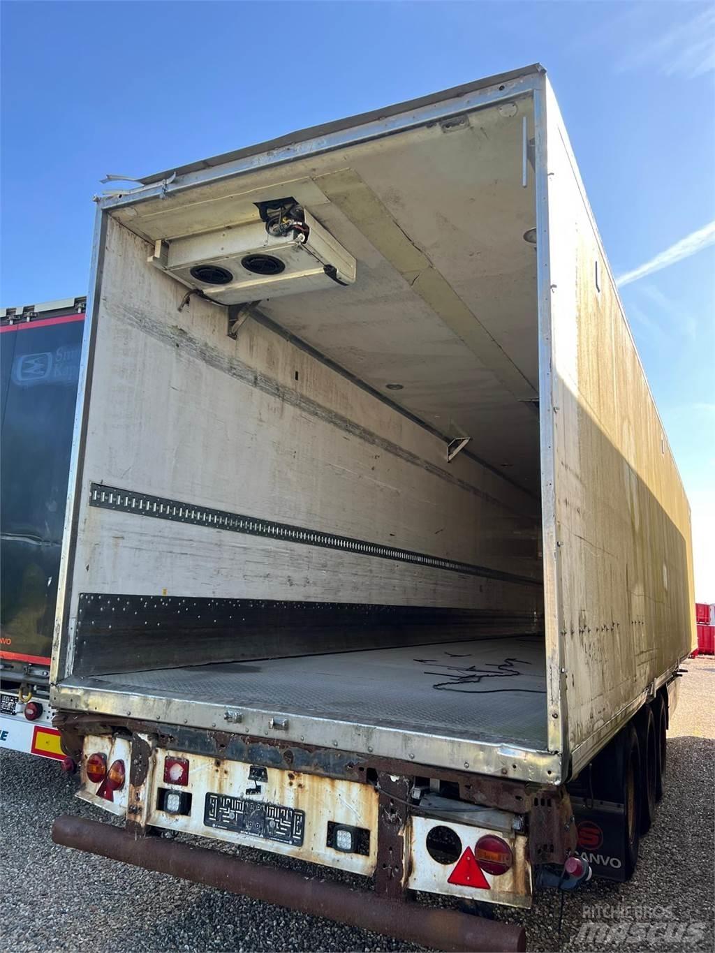 Krone 13,6 mtr boks Semi-Reboques Caixa Fechada