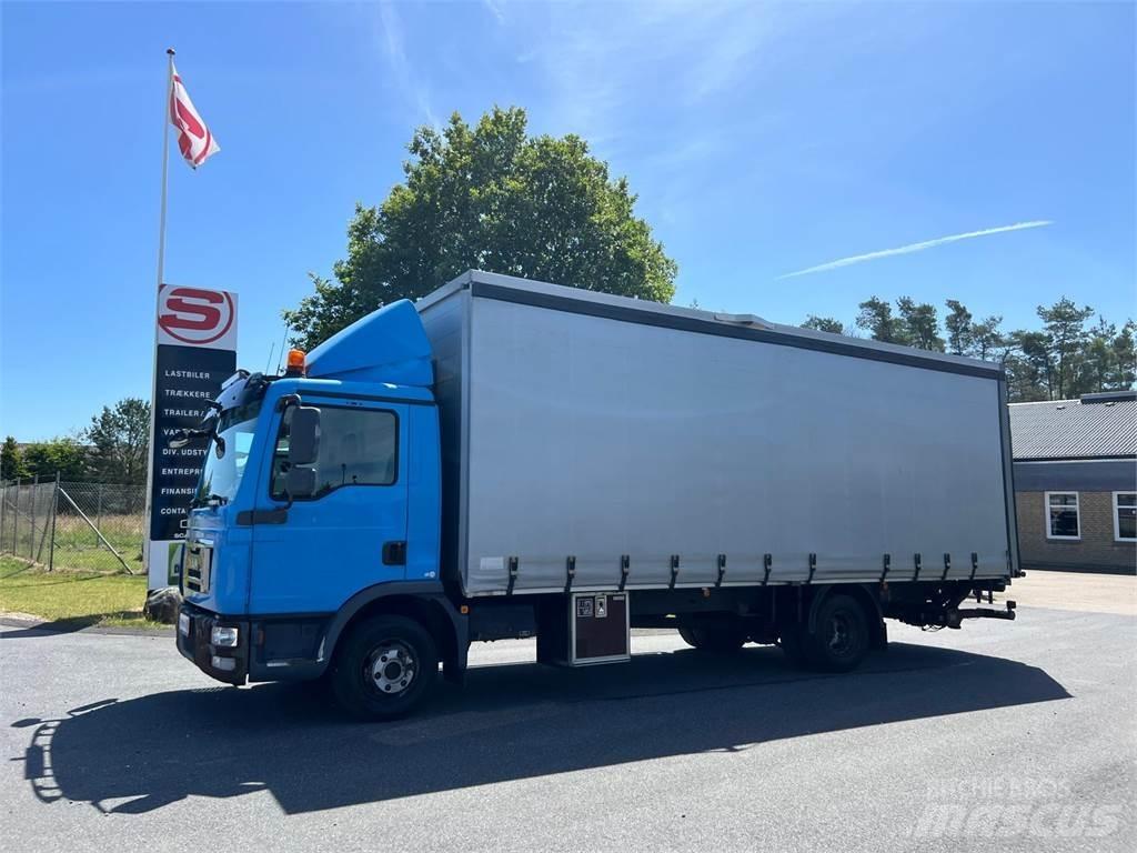MAN TGL 12-220 BL Camiões caixa cortinas laterais