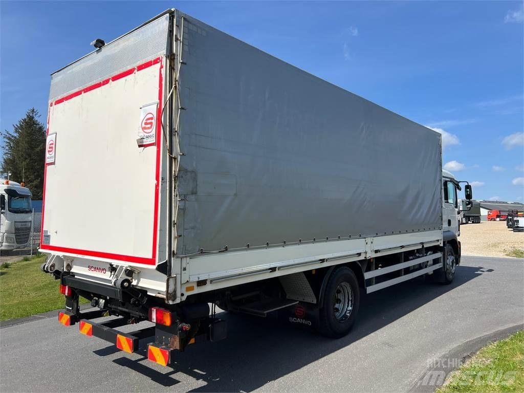 MAN TGM 18-340 BL Camiões caixa cortinas laterais