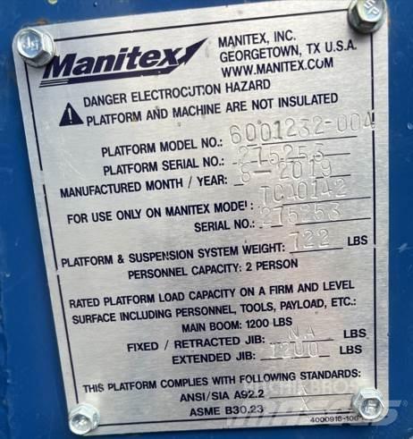 Manitex  Peças e equipamento de gruas