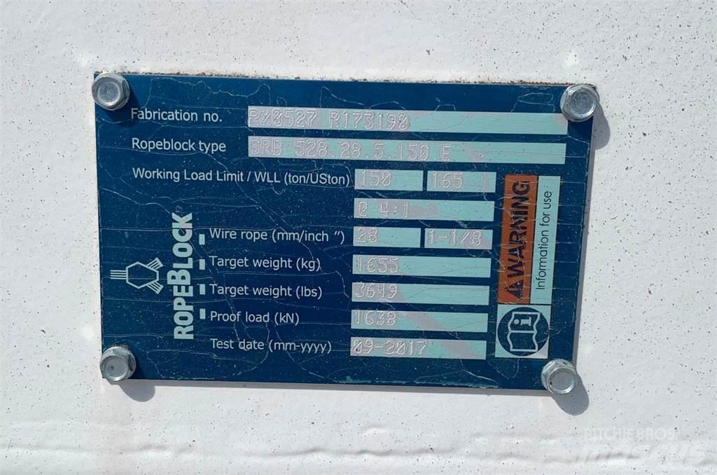  RopeBlock Peças e equipamento de gruas