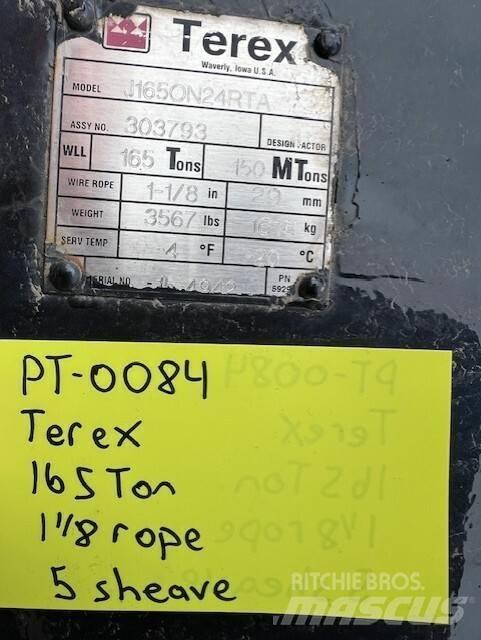 Terex  Peças e equipamento de gruas