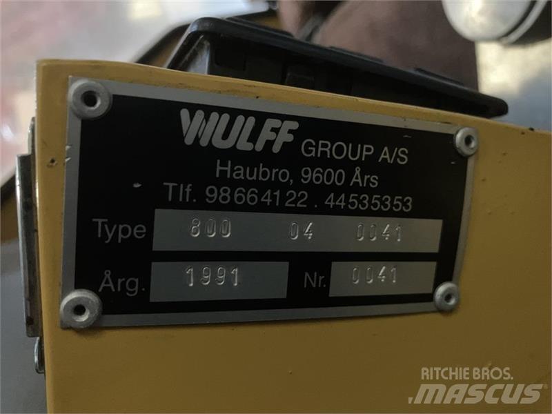Wulff 800 Portadores de ferramentas utilitárias