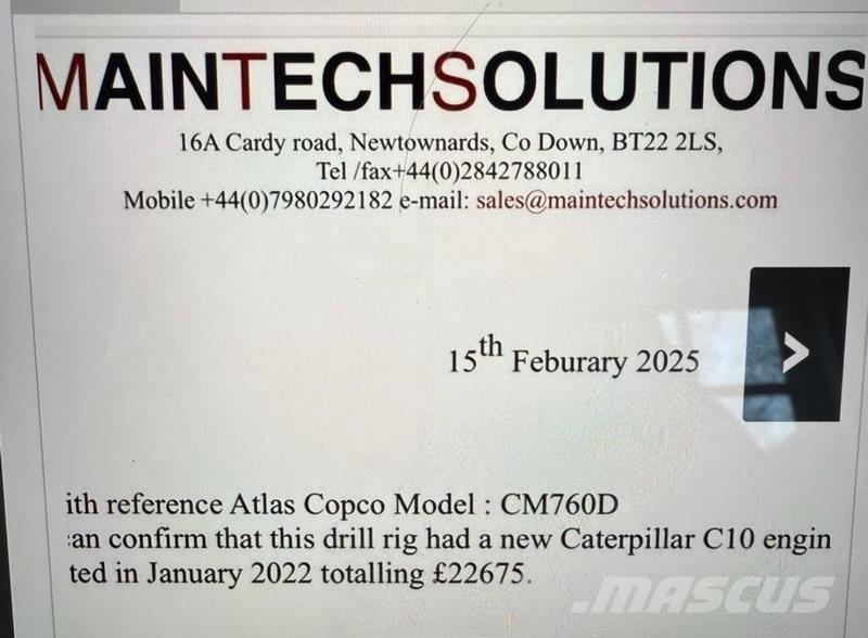 Atlas Copco CM-760D Construção - Outros
