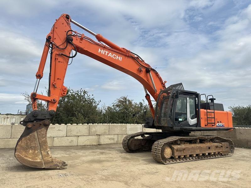 Hitachi ZX470 LCH-3 Escavadeiras de esteiras