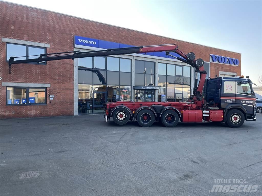 Volvo FM Camiões caixa desmontável com elevador de cabo
