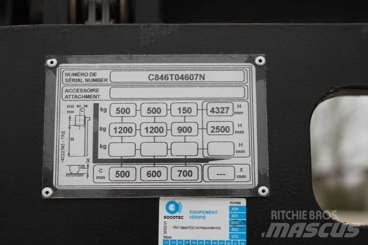 Yale MS12AC Empilhador para operador externo