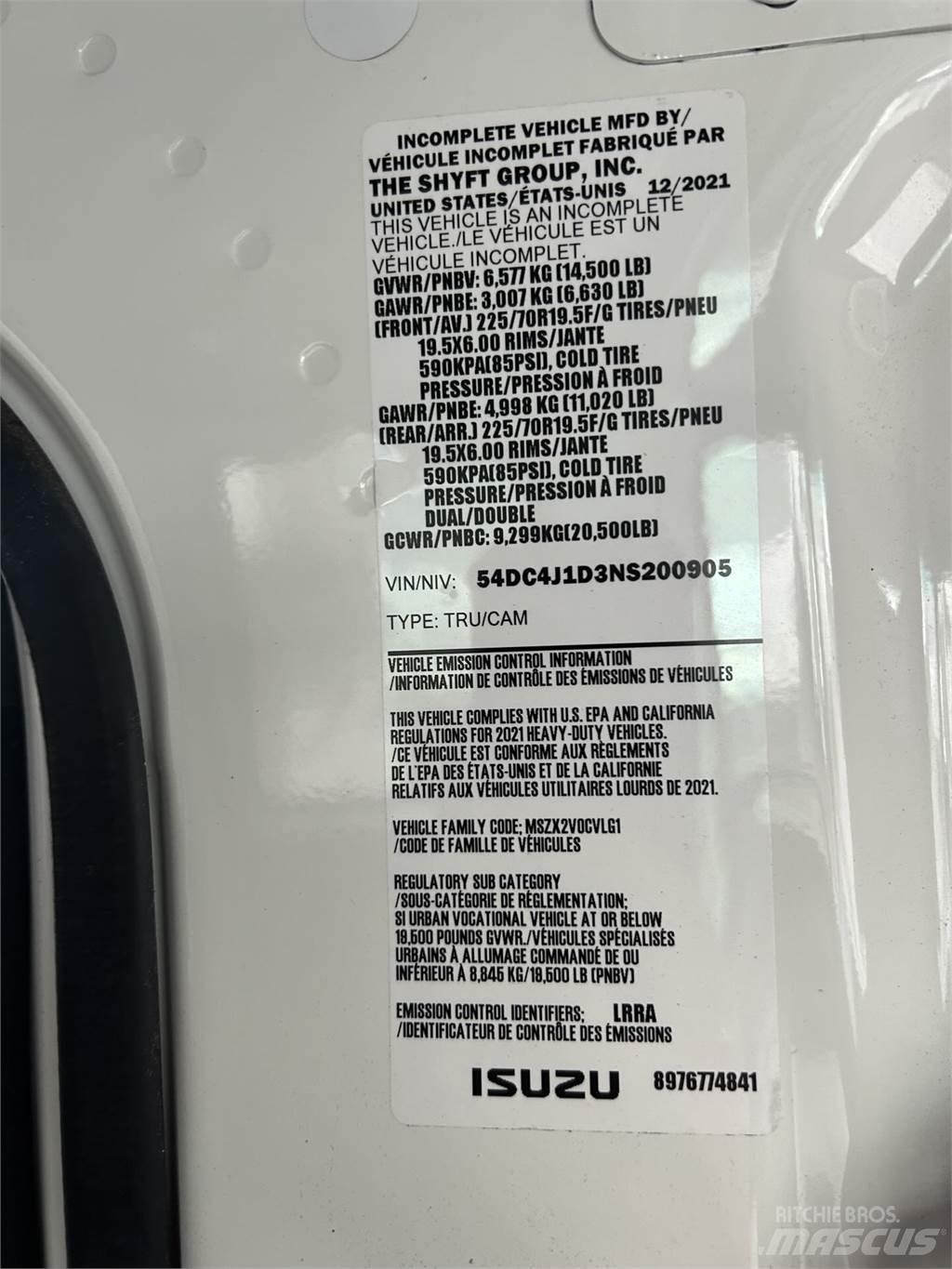 Isuzu NPR HD DC Outros Camiões