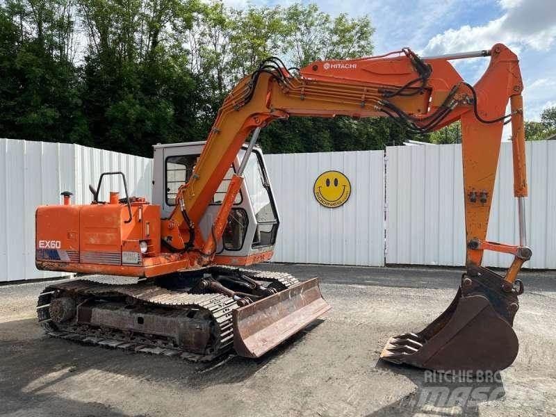 Hitachi EX60 Escavadeiras de esteiras