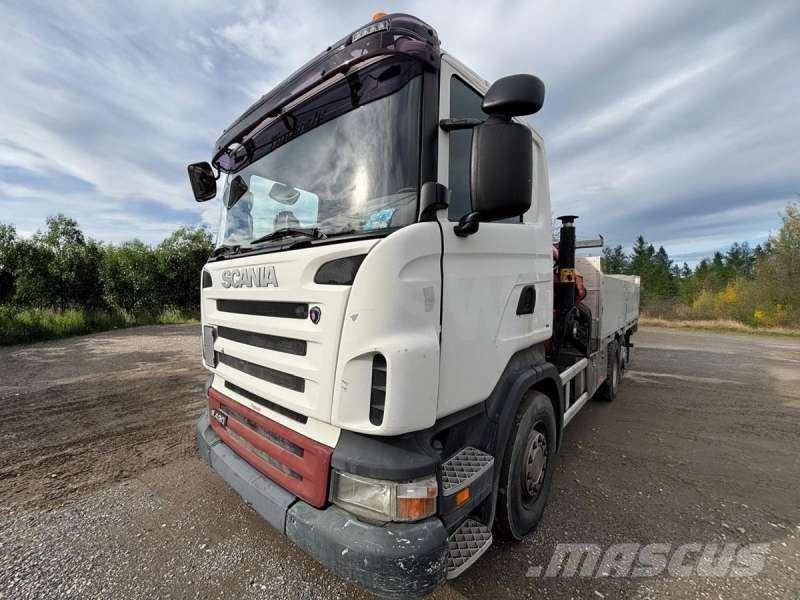 Scania R420 Camiões estrado/caixa aberta