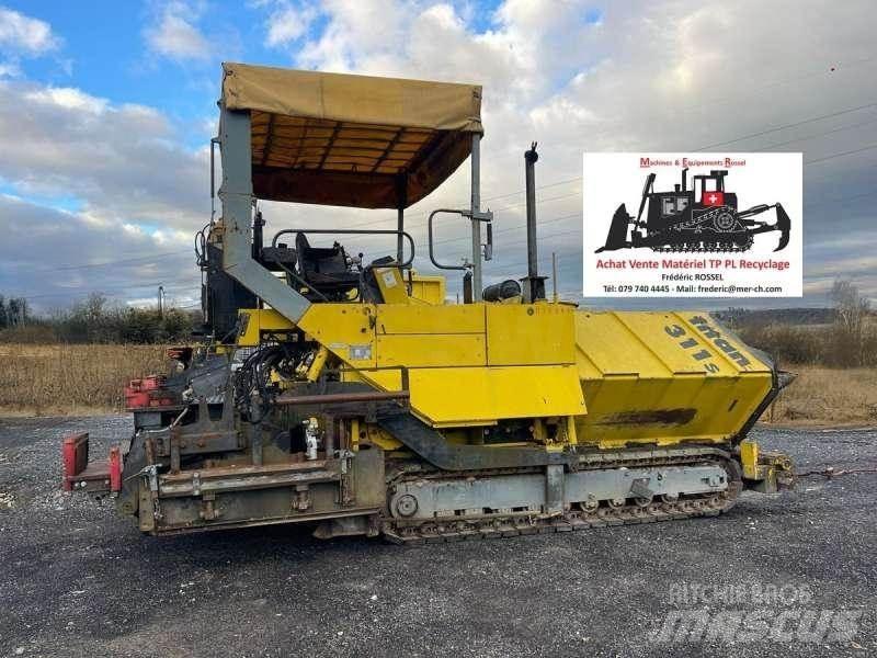 Titan 311S Espalhadoras de asfalto
