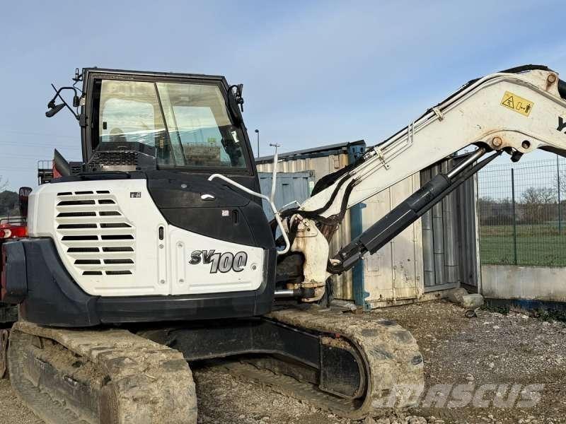 Yanmar SV100 Escavadeiras de esteiras