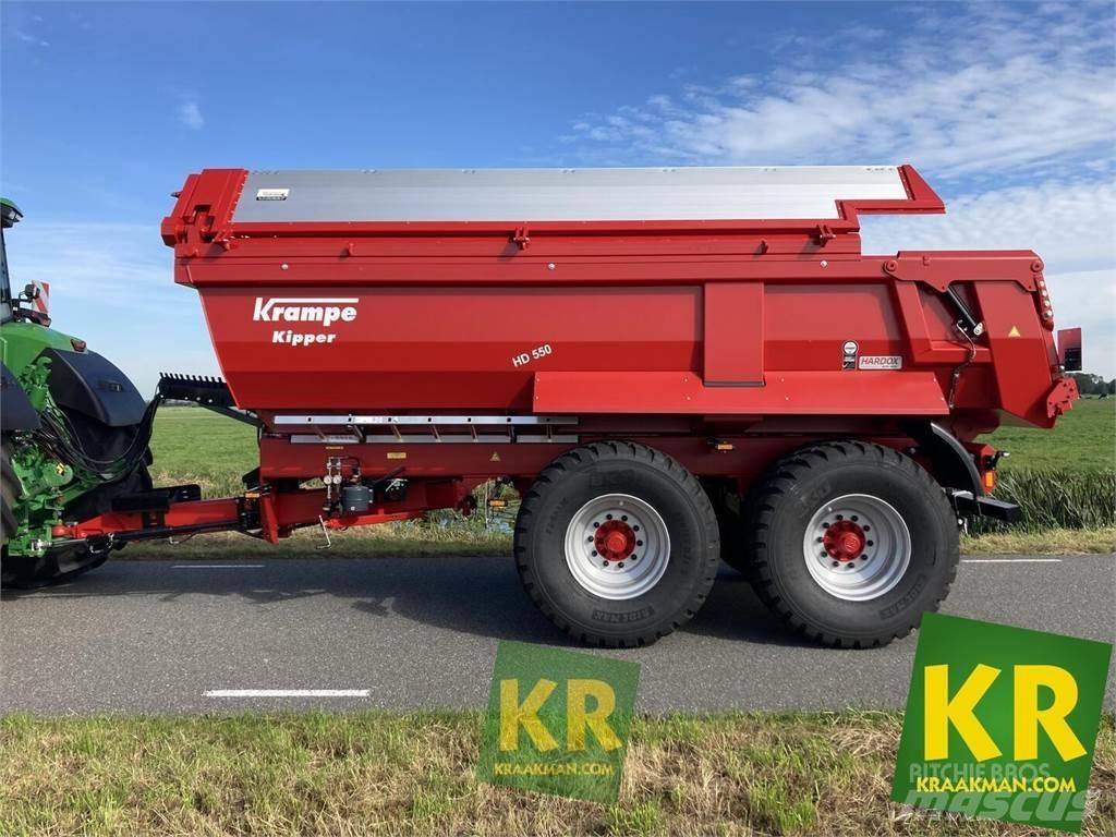 Krampe HD550 Reboques Agrícolas basculantes