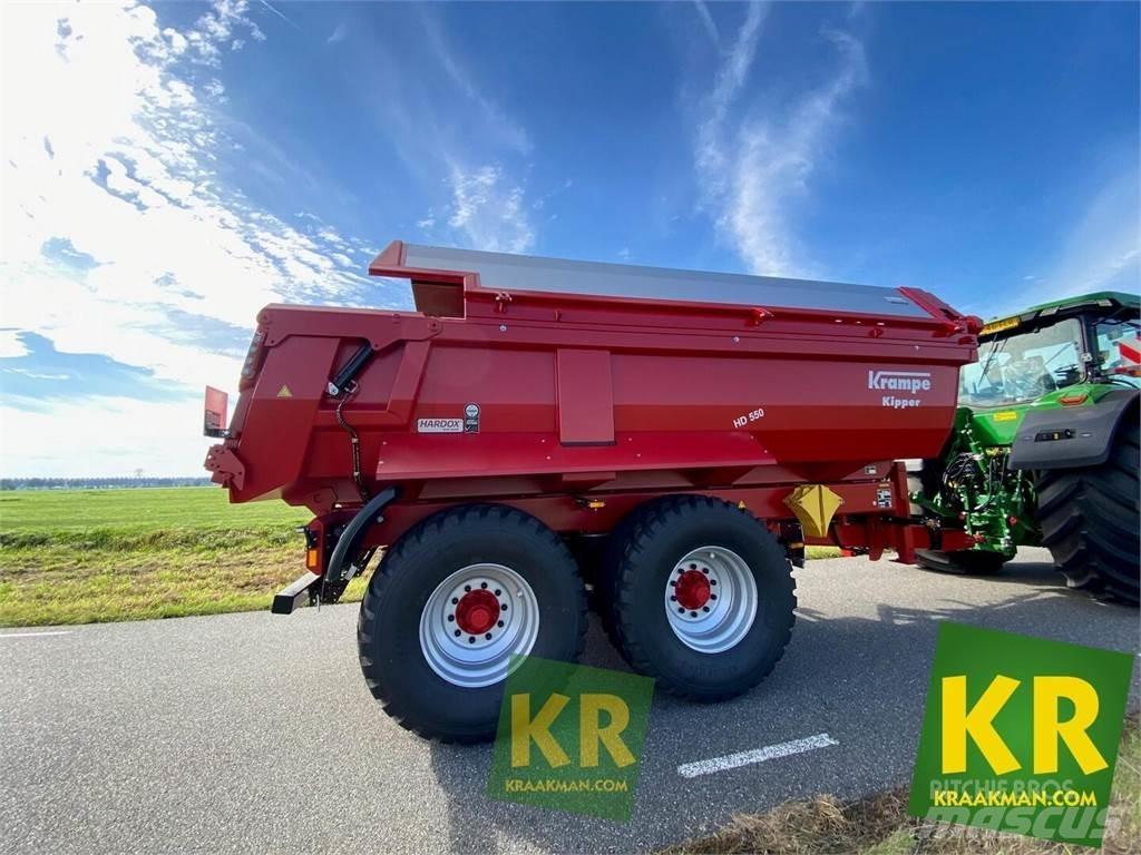 Krampe HD550 Reboques Agrícolas basculantes