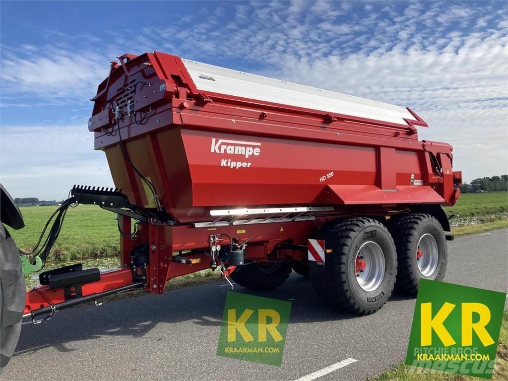 Krampe HD550 Reboques Agrícolas basculantes