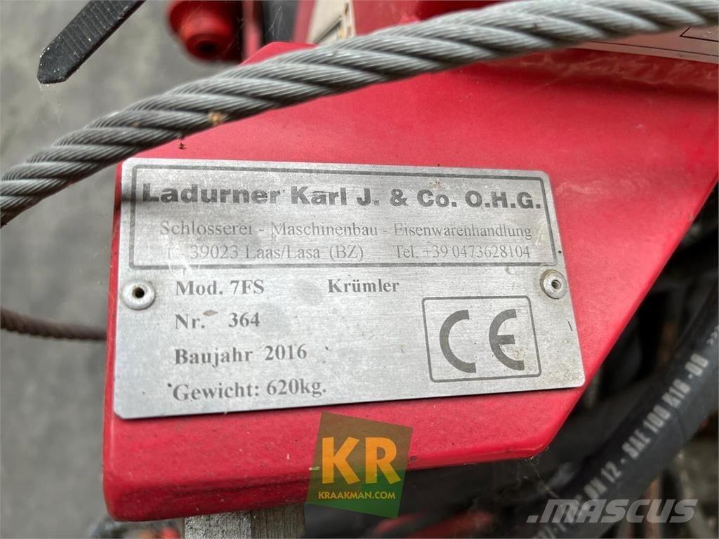  Ladurner Overig Cultivadores de cultura em linha