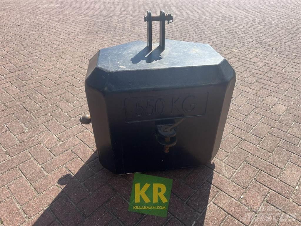  Overige gewichten Pesos Frontais
