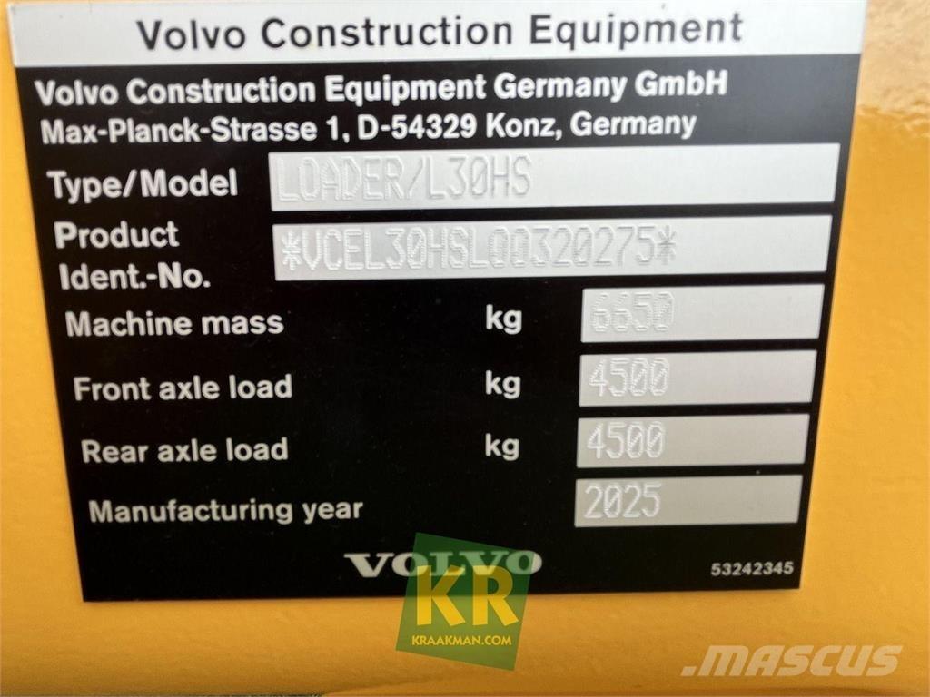 Volvo L30HS Carregadeiras de rodas
