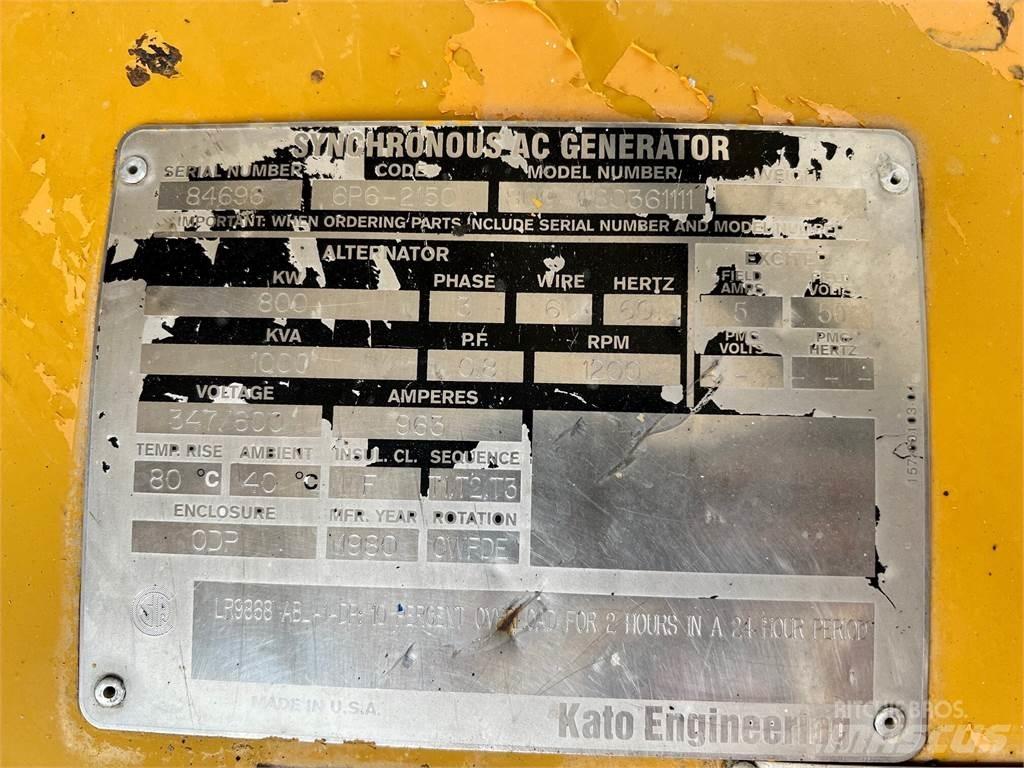 CAT D398 Geradores Diesel